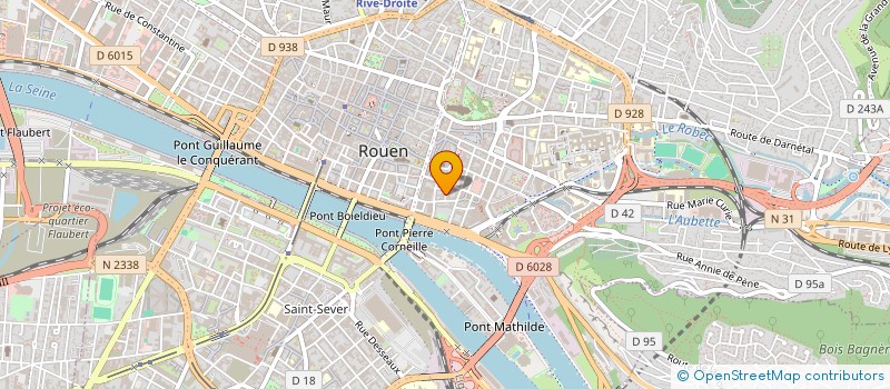 localisation de l'entreprise MADAME YVELISE DURECU à ROUEN