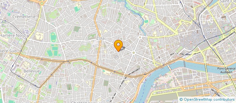 localisation de l'entreprise MADAME YVELISE FRONTEAU à NANTES