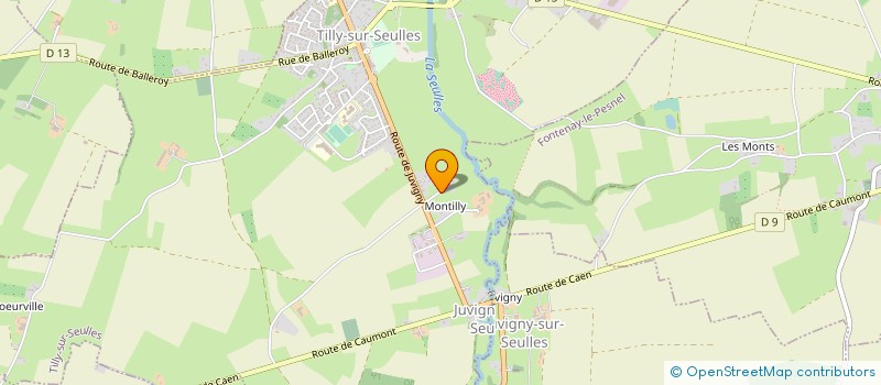localisation de l'entreprise MADAME YVELISE HOLOPHERNE à TILLY-SUR-SEULLES