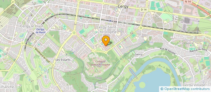 localisation de l'entreprise MADAME YVELISE LABINSKY  COURDIMANCHE