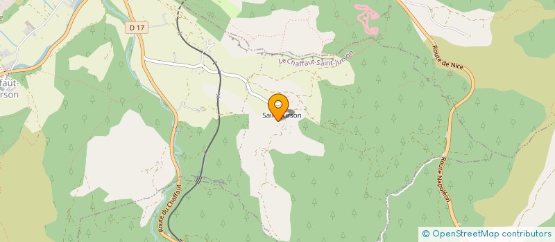 localisation de l'entreprise MADAME YVETTE AMIELH  LE CHAFFAUT-SAINT-JURSON