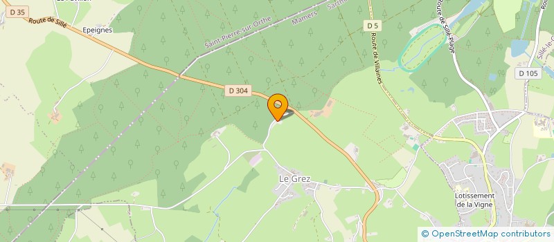 localisation de l'entreprise MADAME YVETTE ANNE  SAINT-REMY-DE-SILLE