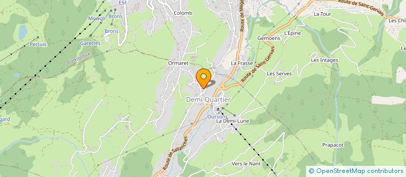 localisation de l'entreprise MADAME YVETTE ANQUETIL  DEMI-QUARTIER