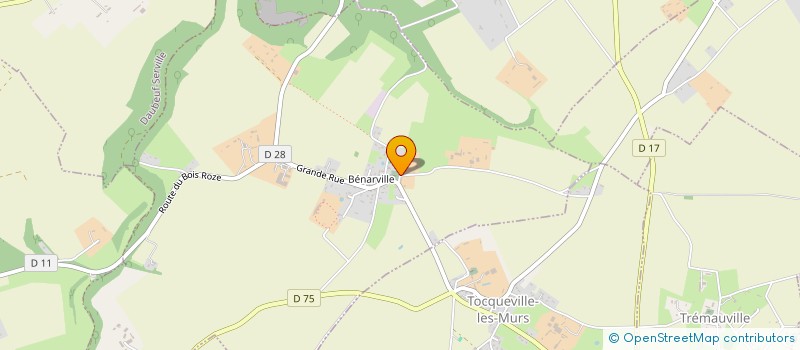 localisation de l'entreprise MADAME YVETTE AUBOURG  BENARVILLE