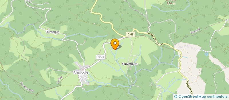 localisation de l'entreprise MADAME YVETTE BARREAU  LASFAILLADES