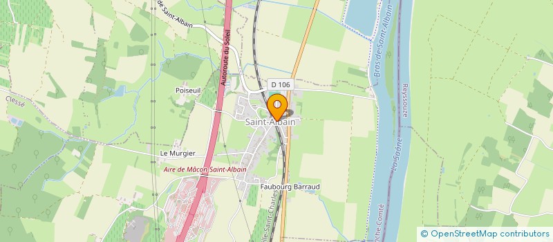 localisation de l'entreprise MADAME YVETTE BARRIONUEVO  SAINT-ALBAIN