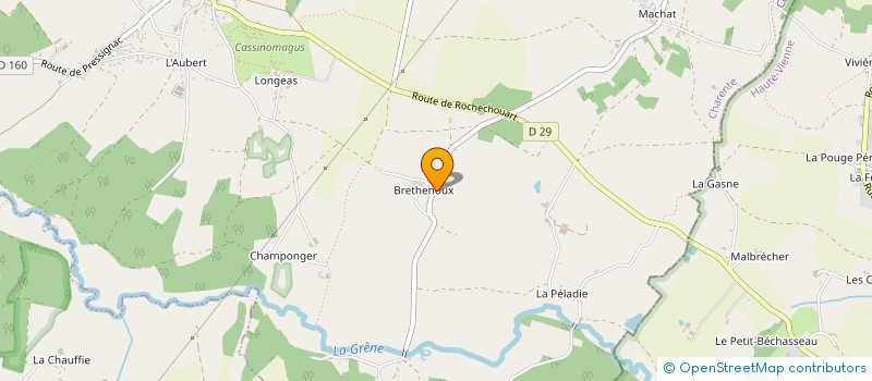 localisation de l'entreprise MADAME YVETTE BAYER à CHASSENON