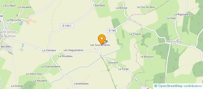 localisation de l'entreprise MADAME YVETTE BEAUMONT à SAINT-VICTOR-DE-BUTHON