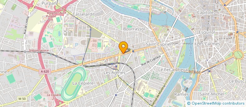 localisation de l'entreprise MADAME YVETTE BENAYOUN NAKACHE à TOULOUSE
