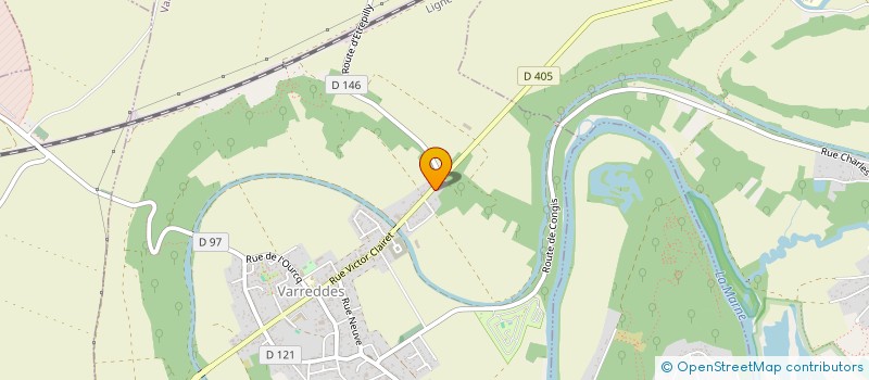 localisation de l'entreprise MADAME YVETTE BOISSIN  VARREDDES