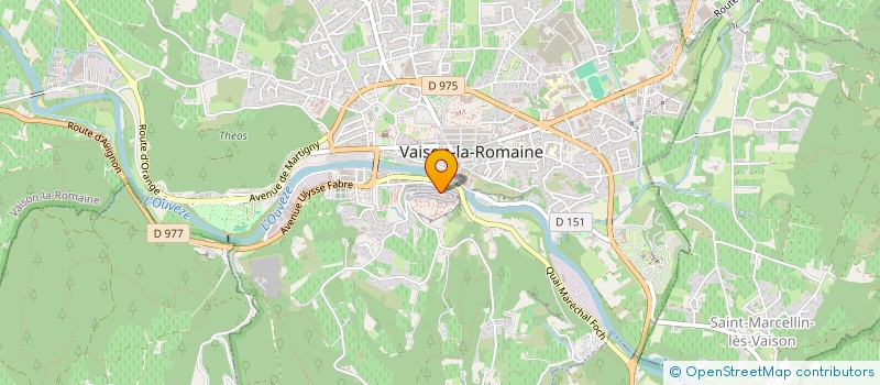 localisation de l'entreprise MADAME YVETTE BONNET à VAISON-LA-ROMAINE