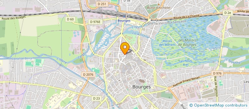 localisation de l'entreprise MADAME YVETTE BONNET  BOURGES