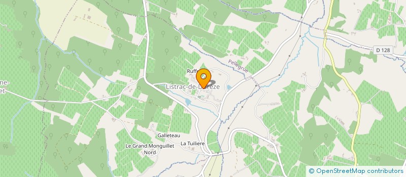 localisation de l'entreprise MADAME YVETTE BORDES  LISTRAC-DE-DUREZE