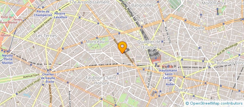 localisation de l'entreprise MADAME YVETTE BOSCHET  PARIS