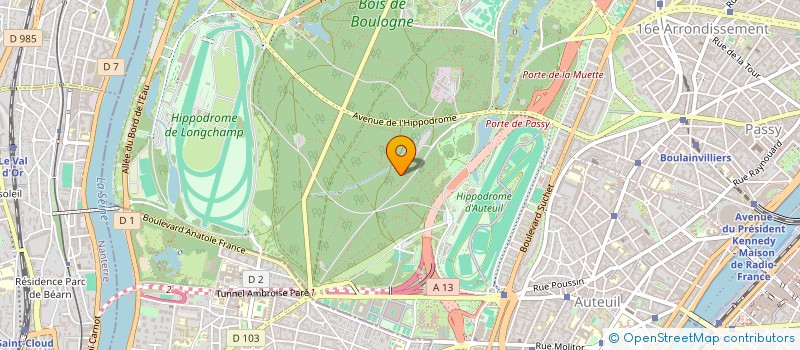 localisation de l'entreprise MADAME YVETTE BOURGEOIS  PARIS