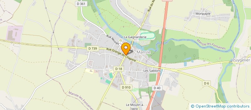 localisation de l'entreprise MADAME YVETTE BOUTAN à MANSLE-LES-FONTAINES