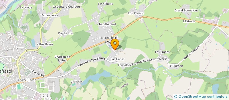 localisation de l'entreprise MADAME YVETTE BREUIL à PANAZOL