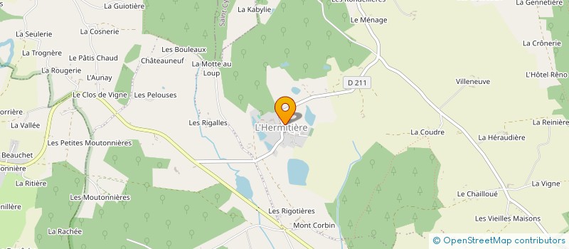 localisation de l'entreprise MADAME YVETTE BRIERE à CETON