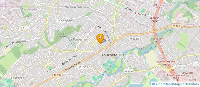 localisation de l'entreprise MADAME YVETTE CALIFANO à TOURNEFEUILLE
