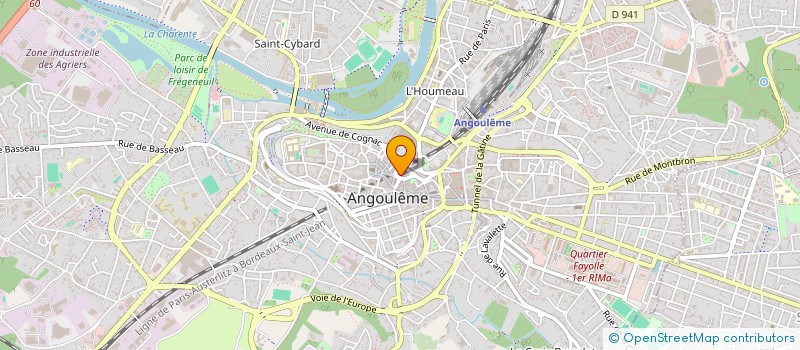 localisation de l'entreprise MADAME YVETTE CAMPOS à ANGOULEME