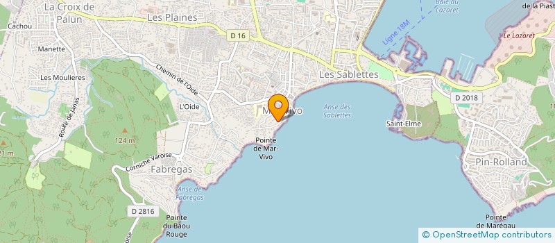 localisation de l'entreprise MADAME YVETTE CELLIER à LA SEYNE SUR MER