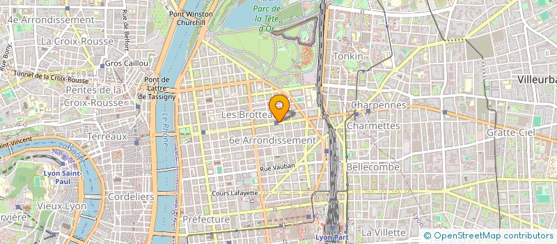 localisation de l'entreprise MADAME YVETTE CHASSARD  LYON