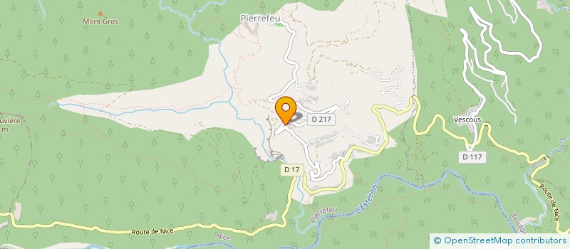 localisation de l'entreprise MADAME YVETTE COLIN  PIERREFEU