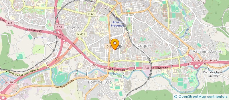 localisation de l'entreprise MADAME YVETTE CONSTANT à AIX-EN-PROVENCE