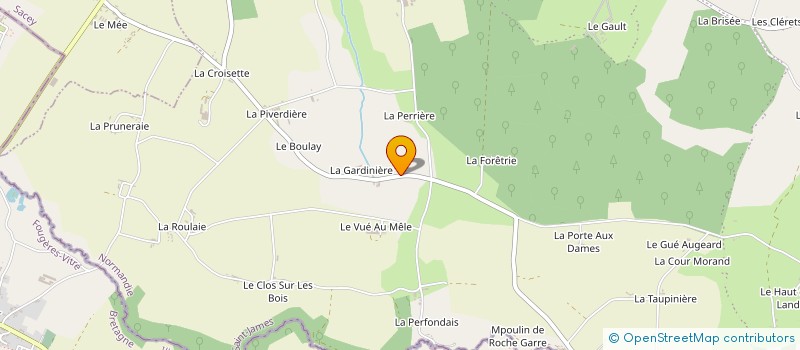 localisation de l'entreprise MADAME YVETTE CORDON à SAINT-SENIER-DE-BEUVRON