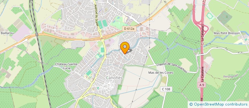 localisation de l'entreprise MADAME YVETTE COTCHA  CANOHES