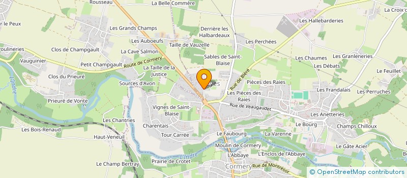 localisation de l'entreprise MADAME YVETTE COURTAULT à TRUYES