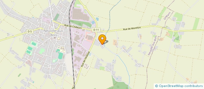 localisation de l'entreprise MADAME YVETTE COUTADEUR à NEUVILLE-AUX-BOIS