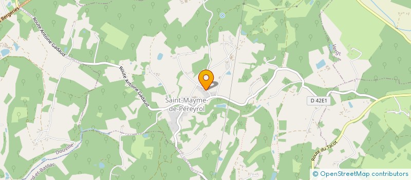 localisation de l'entreprise MADAME YVETTE COUTIERAS  SAINT-PAUL-DE-SERRE