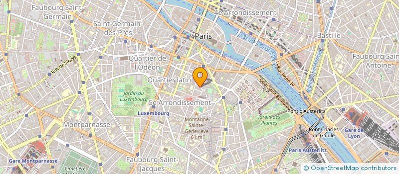 localisation de l'entreprise MADAME YVETTE CRUZ  PARIS