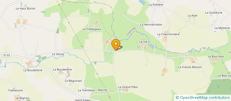 localisation de l'entreprise MADAME YVETTE DEBAIS à THOURIE