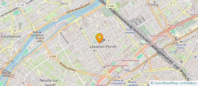 localisation de l'entreprise MADAME YVETTE DELAHAYE à LEVALLOIS-PERRET