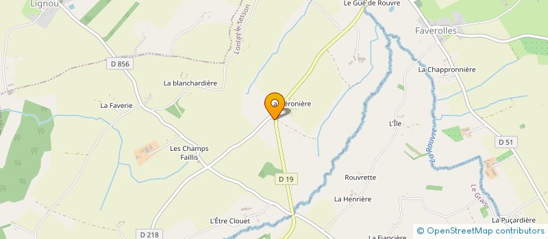 localisation de l'entreprise MADAME YVETTE DELALANDE à LONLAY LE TESSON