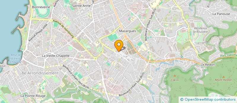 localisation de l'entreprise MADAME YVETTE DELEUZIERE à MARSEILLE 9EME