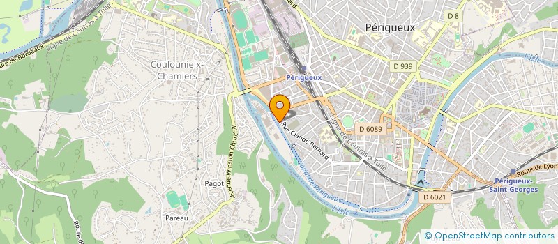 localisation de l'entreprise MADAME YVETTE DELTEIL à PERIGUEUX