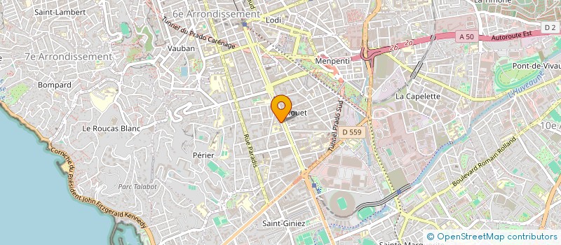 localisation de l'entreprise MADAME YVETTE DESPOUS à MARSEILLE