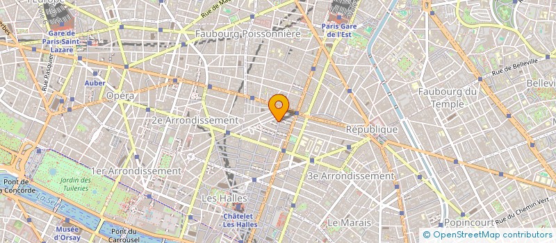 localisation de l'entreprise MADAME YVETTE DUBOIS  PARIS