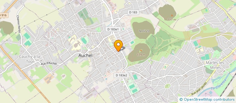 localisation de l'entreprise MADAME YVETTE DUBOIS à AUCHEL