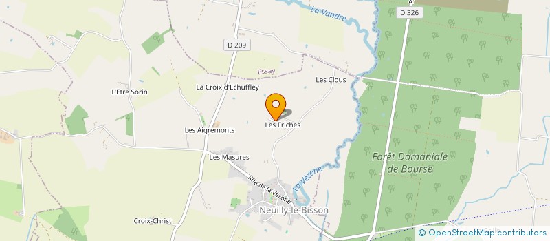localisation de l'entreprise MADAME YVETTE DUFOUR à NEUILLY-LE-BISSON