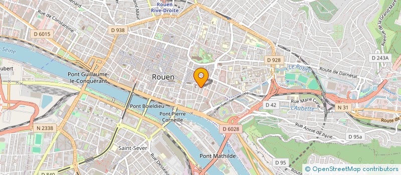 localisation de l'entreprise MADAME YVETTE DUPONCHEL à ROUEN