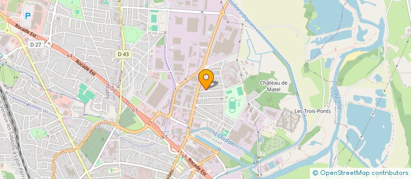 localisation de l'entreprise MADAME YVETTE FAMBRINI à ROANNE