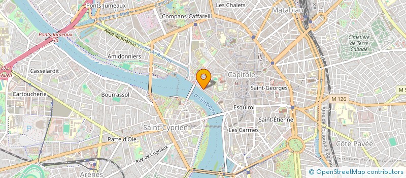 localisation de l'entreprise MADAME YVETTE FAU à TOULOUSE