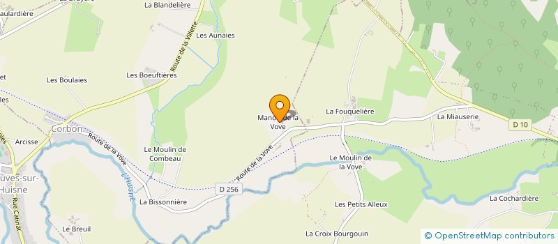 localisation de l'entreprise MADAME YVETTE FOUCAULT à LE PIN-LA-GARENNE