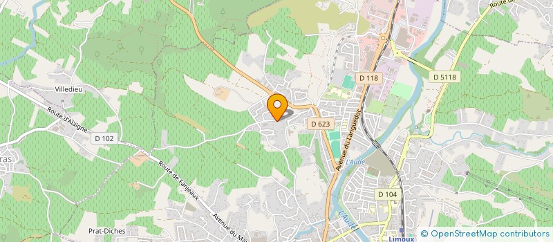 localisation de l'entreprise MADAME YVETTE FRETIN  PIEUSSE