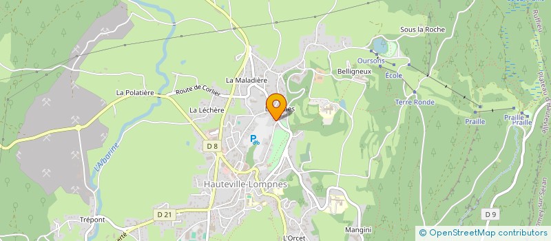 localisation de l'entreprise MADAME YVETTE GAUTHIER à PLATEAU D'HAUTEVILLE