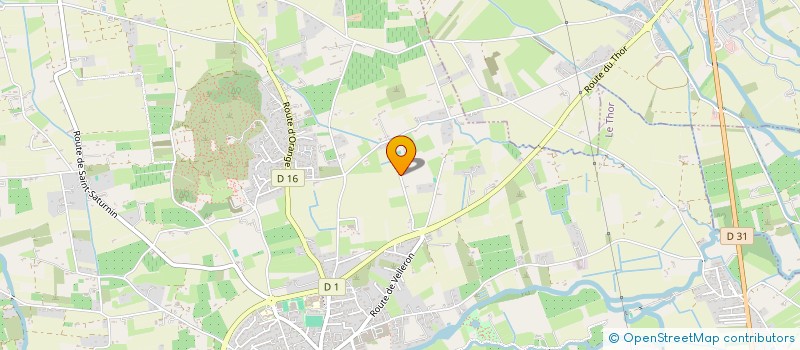 localisation de l'entreprise MADAME YVETTE GAUTIER  LE THOR